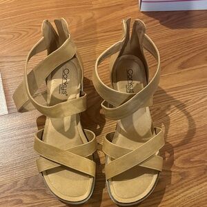 Corkys Women's Strappy Tan Sandals